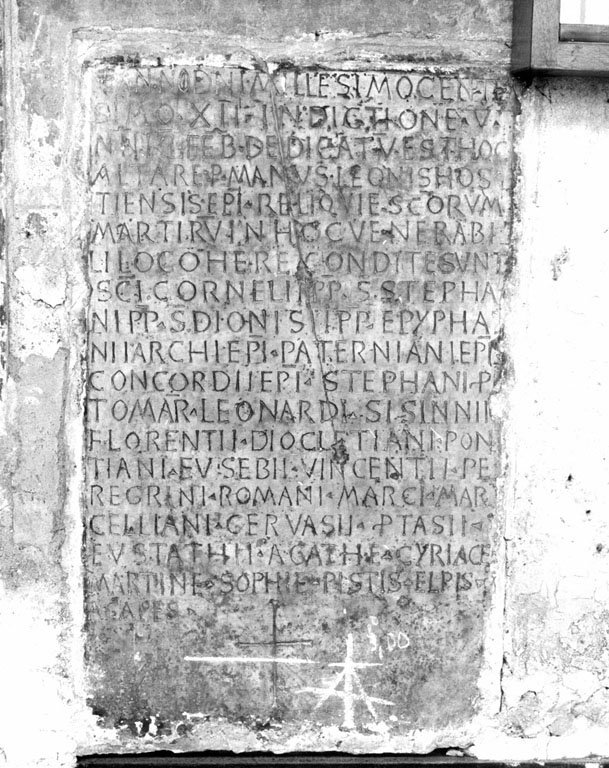 lapide - ambito romano (sec. XII)
